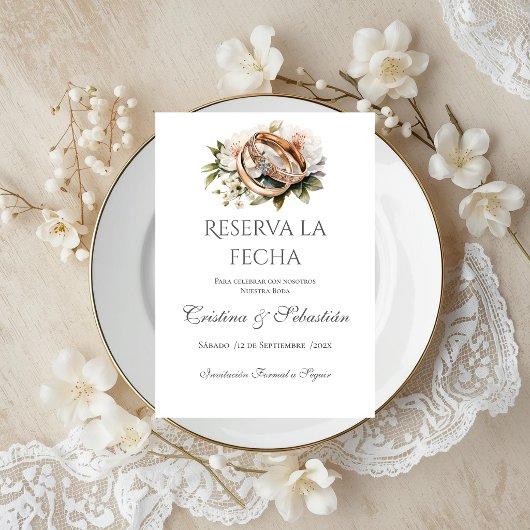 Boho Wedding Save the Date