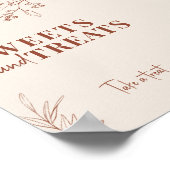 Boho Wedding Sign Poster (Hoek)