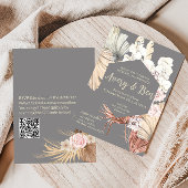 Boho Wedding Uitnodiging