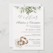 Boho Wedding Uitnodiging (Voorkant)