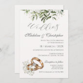 Boho Wedding Uitnodiging (Voorkant / Achterkant)