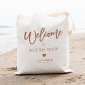Boho Wedding Welcome Bag Destination Tote Bag