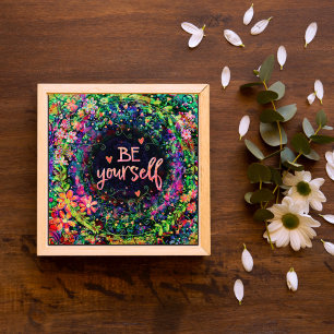 Boho wees jezelf Inspirerend citaat inspiratie Poster