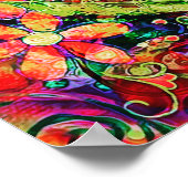 Boho wees jezelf Inspirerend citaat inspiratie Poster (Hoek)