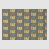 Boho "Welcome Little One" Baby shower Tissuepapier (Voorkant)