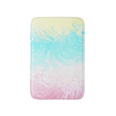 Boho Wervelende Groovy Abstract Genderflux Pride V Badmat (Voorkant Verticaal)