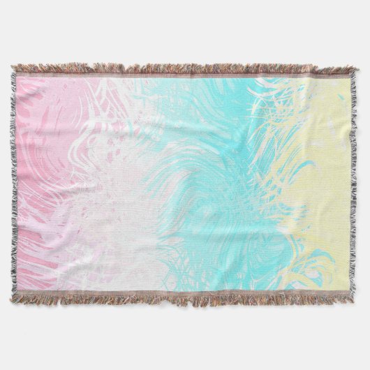 Boho Wervelende Groovy Abstract Genderflux Pride V Deken (Voorkant)