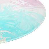 Boho Wervelende Groovy Abstract Genderflux Pride V Snijplank (Hoek)
