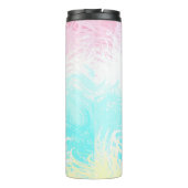 Boho Wervelende Groovy Abstract Genderflux Pride V Thermosbeker (Achterkant)