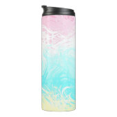 Boho Wervelende Groovy Abstract Genderflux Pride V Thermosbeker (Geroteerd rechts)