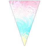 Boho Wervelende Groovy Abstract Genderflux Pride V Vlaggetjes (Tweede vlag)