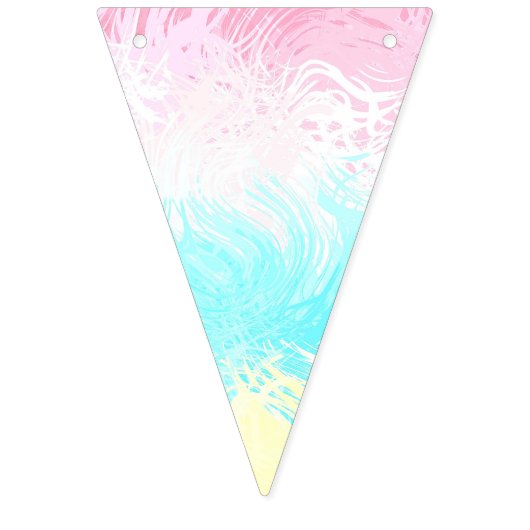Boho Wervelende Groovy Abstract Genderflux Pride V Vlaggetjes (Eerste vlag)