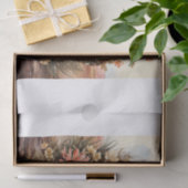 Boho Western bloemenkrans boeket voor Decoupage Tissuepapier (Geschenk)