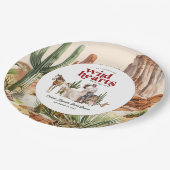 Boho Western Desert | Bruidsuitnodiging Papieren Bordje (Gekanteld)