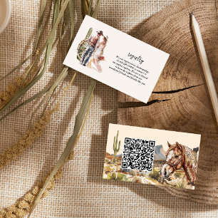 Boho Western Huwelijksdouche Gift Registry Informatiekaartje