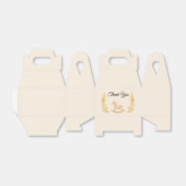 Boho Western Rocking Horse Baby shower gunstbox Bedankdoosjes (Uitgevouwen)