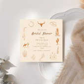 Boho Western Saddle up Cowboy Vrijgezellenfeest In Kaart