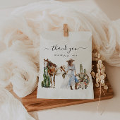 Boho Western Vrijgezellenfeest | Dank u Bedankzakje