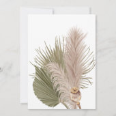 Boho Westerne Nieuwe Plaats om Pet te hangen Beweg Aankondiging (Achterkant)