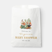 Boho Westerse Baby Shower Bedankzakje (Voorkant)