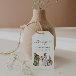 Boho Westerse Bruidsdouche | Dank je Cadeaulabel