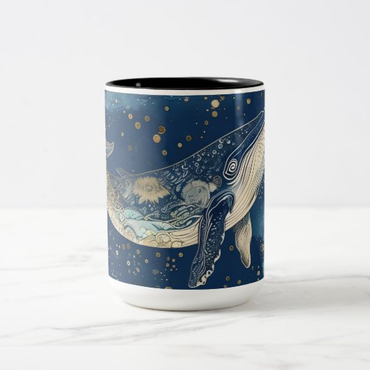 Boho Whale Mandala Mok (Center)