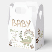 Boho whimsical dinosaur oh baby baby shower bedankdoosjes (Geopend)