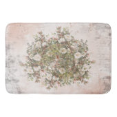 Boho White Rose Badmat (Voorkant)