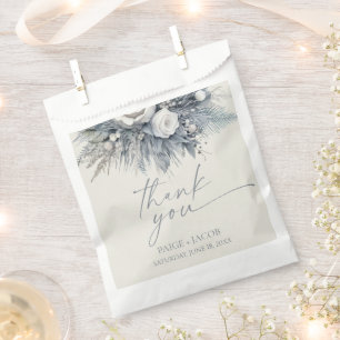 Boho White Rose Bloemen Tuin Tuin Huwelijk Bedankzakje