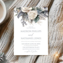 Boho White Rose Bloemen Tuin Tuin Huwelijk