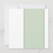 Boho White Rose Floral | EucalyptusVrijgezellenfee Kaart (Achterkant)