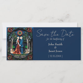 Boho Wicca Bruiloft Save the Date