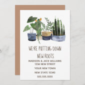 Boho | Wijzig adres | Verplaatsingsaankondiging (Voorkant / Achterkant)