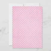 Boho Wild 1 Eerste verjaardag nodigt meisjes uit Kaart (Achterkant)