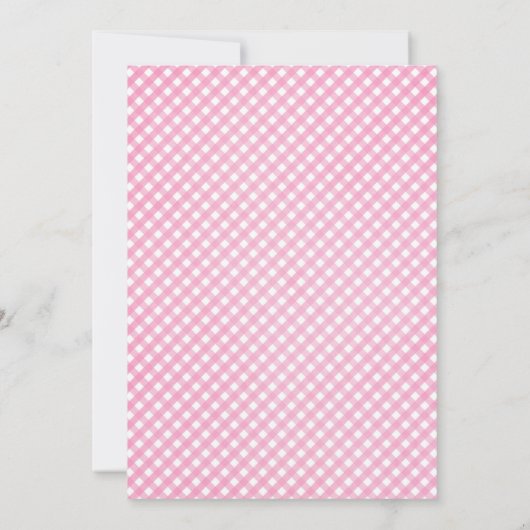 Boho Wild 1 Eerste verjaardag nodigt meisjes uit Kaart (Achterkant)