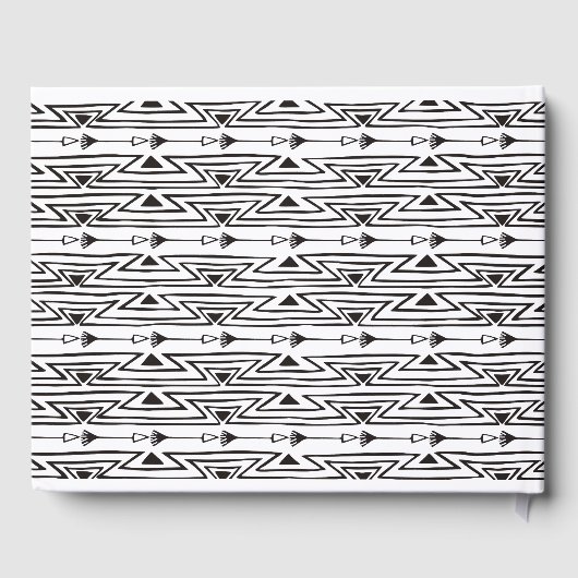 Boho Wild Een 1e Verjaardag Foto Gastenboek (Achterkant)