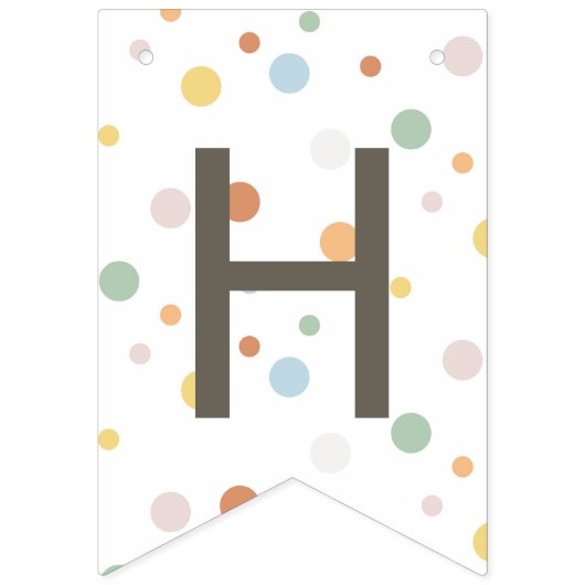 Boho wild een eerste verjaardag bunting banner (Tweede vlag)