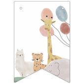 Boho wild een eerste verjaardag bunting banner (Eerste vlag)