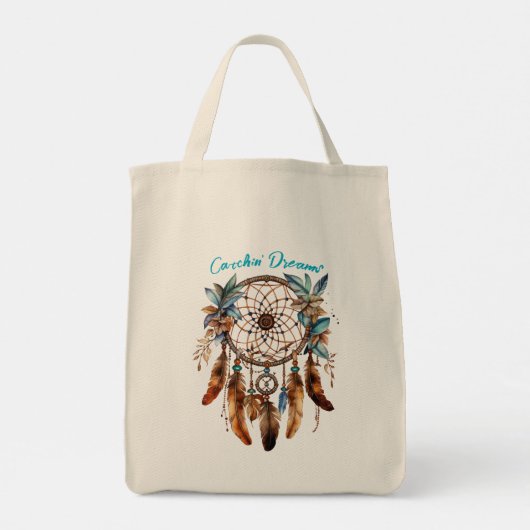 Boho Wild en gratis kruidenier Tas (Achterkant)