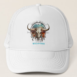 Boho Wild en gratis trucker hoed Trucker Pet
