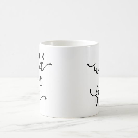 Boho Wild & gratis handlettering Koffiemok (Center)