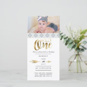 Boho Wild One | Eerste verjaardag (Staand voorkant)