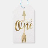 Boho Wild One | Eerste verjaardag Cadeaulabel (Voorkant)