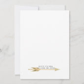 Boho Wild One | Eerste verjaardag Kaart (Achterkant)