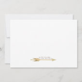 Boho Wild One | Eerste verjaardag Kaart (Achterkant)