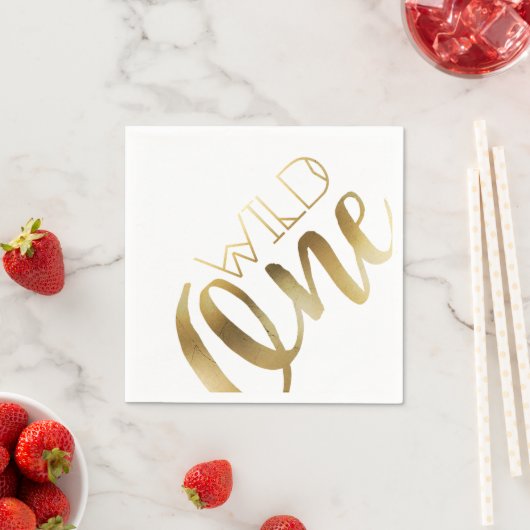 Boho Wild One | Eerste verjaardag Servetten (Insitu)