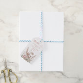 Boho-wildbloem Bedankbriefkaarten Cadeaulabel (Met Touw)