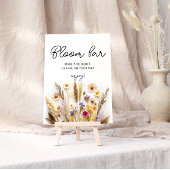 Boho Wildbloemen Bloei of Bloem Bar Poster