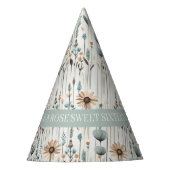 Boho Wildbloemen Feesthoedjes (Voorkant)