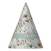 Boho Wildbloemen Feesthoedjes (Links)